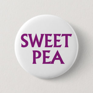 Sweet Pea Ronde Button 5,7 Cm