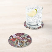 SWEET PEA RONDE KARTONNEN ONDERZETTER (Insitu)