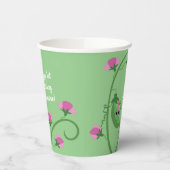 Sweet Pea Schattige 1e verjaardagsfeestje Kinder Papieren Bekers (Links)