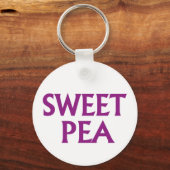 Sweet Pea Sleutelhanger (Voorkant)