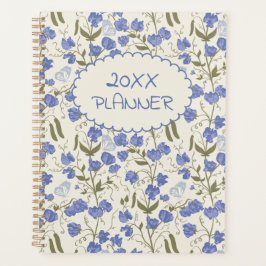 Sweet Pea Soft Blue en Cream Weekly Planner