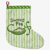Sweet Pea Stocking Grote Kerstsok (Voorkant)