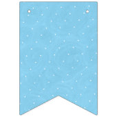 Sweet Pea Tea Birthday - Blue Polka-Dot Vlaggetjes (Derde vlag)