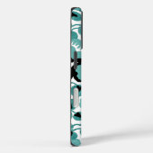 Sweet Pea (Teal) Fine Art Case-Mate iPhone Case (Achterkant / Rechts)