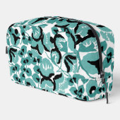 Sweet Pea (Teal) Fine Art Toilettasje (Rechterhoek)