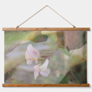 Sweet Pea Wood Topped Wandtapijt Hangend Wandkleed