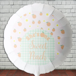 Sweet Peach 1e verjaardag Ballon