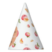 Sweet Peach 1e verjaardag Feesthoedjes (Rechts)