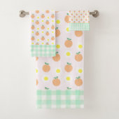 Sweet Peach Bad Handdoek (Insitu)