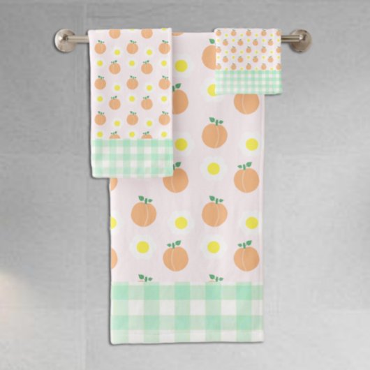 Sweet Peach Bad Handdoek