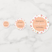 Sweet Peach Birthday Confetti (Voorkanten)