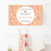 Sweet Peach Birthday Spandoek (Insitu)