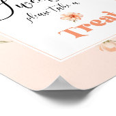 Sweet peach Birthdays are sweet take a treat Poster (Hoek)