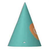 Sweet Peach Cute Fruit 1st Birthday Party Thema Feesthoedjes (Links)