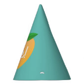 Sweet Peach Cute Fruit 1st Birthday Party Thema Feesthoedjes (Rechts)