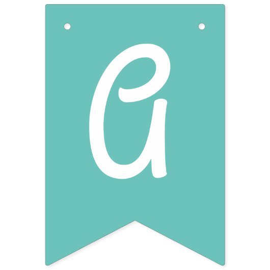 Sweet Peach Cute Fruit 1st Birthday Party Thema Vlaggetjes (Derde vlag)