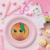 Sweet Peach Papieren Bordje (Feest)