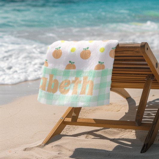Sweet Peach Strandlaken