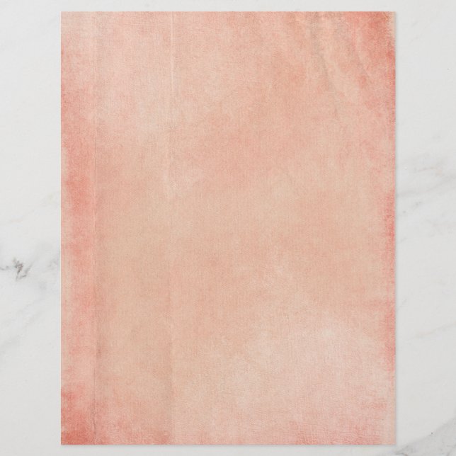 Sweet Peach Waterverf Grunge (Voorkant)