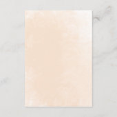 Sweet Peaches Twins Baby shower Book for Babies Informatiekaartje (Achterkant)