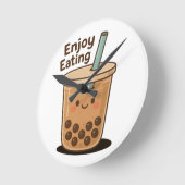 Sweet Pearl Charm Ronde Klok (Hoek)