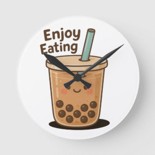 Sweet Pearl Charm Ronde Klok