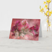 Sweet Peas ArtCard Kaart (Gele Bloem)
