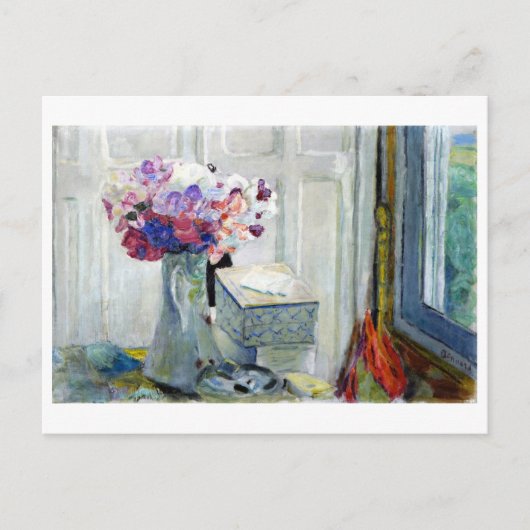 Sweet Peas, Bonnard Briefkaart (Voorkant)