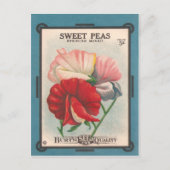 Sweet Peas Briefkaart (Voorkant)