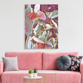 SWEET PEAS CANVAS AFDRUK (Insitu (Woonkamer))
