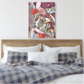 SWEET PEAS CANVAS AFDRUK (Insitu (Slaapkamer))