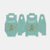 Sweet Peas Garden ThMED Baby shower Favor Box Bedankdoosjes (Uitgevouwen)