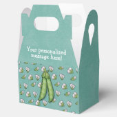 Sweet Peas Garden ThMED Baby shower Favor Box Bedankdoosjes (Geopend)