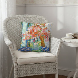 Sweet Peas Glass Jar Theo van Rysselberghe Kussen