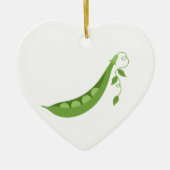 Sweet Peas Keramisch Ornament (Voorkant)