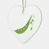 Sweet Peas Keramisch Ornament (Links)