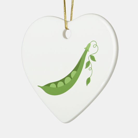 Sweet Peas Keramisch Ornament (Links)