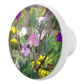 SWEET PEAS KERAMISCHE KNOP (Rechts)