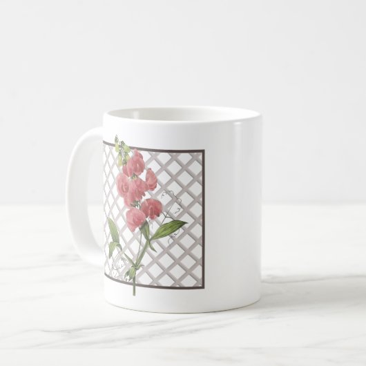 SWEET PEAS KOFFIEMOK (Voorkant links)