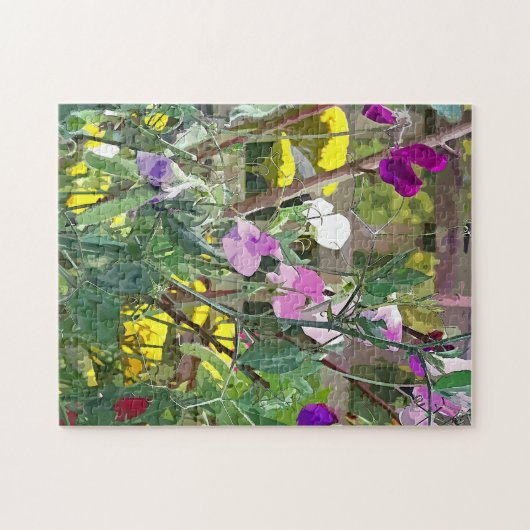 SWEET PEAS LEGPUZZEL (Horizontaal)