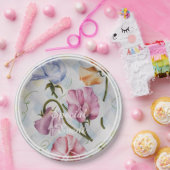 Sweet Peas Papieren Bordje (Feest)