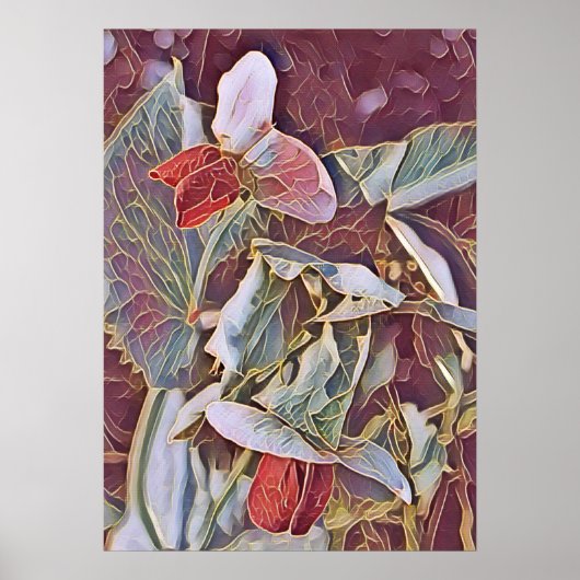 SWEET PEAS POSTER (Voorkant)