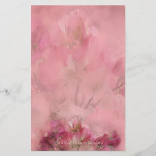 Sweet Peas Stationery Briefpapier (Voorkant)