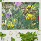 SWEET PEAS THEEDOEK (Gevouwen)