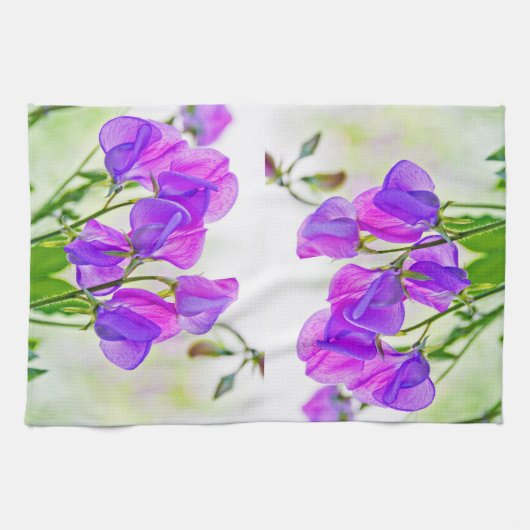 Sweet Peas Towel Theedoek (Horizontaal)