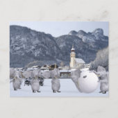 Sweet Pengphants Briefkaart (Voorkant)