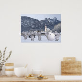 Sweet Pengphants Poster (Keuken)