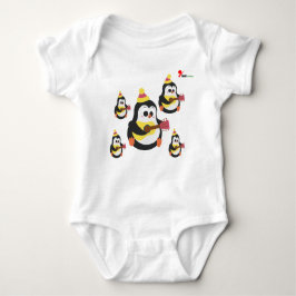 Sweet Penguin Baby Bodysuit