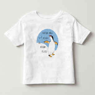 Sweet Penguins Virtual Hugs and Kisses Kinder Shirts