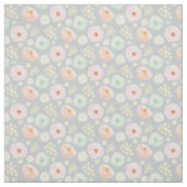 Sweet Petals in grijs | Stof (Swatch)